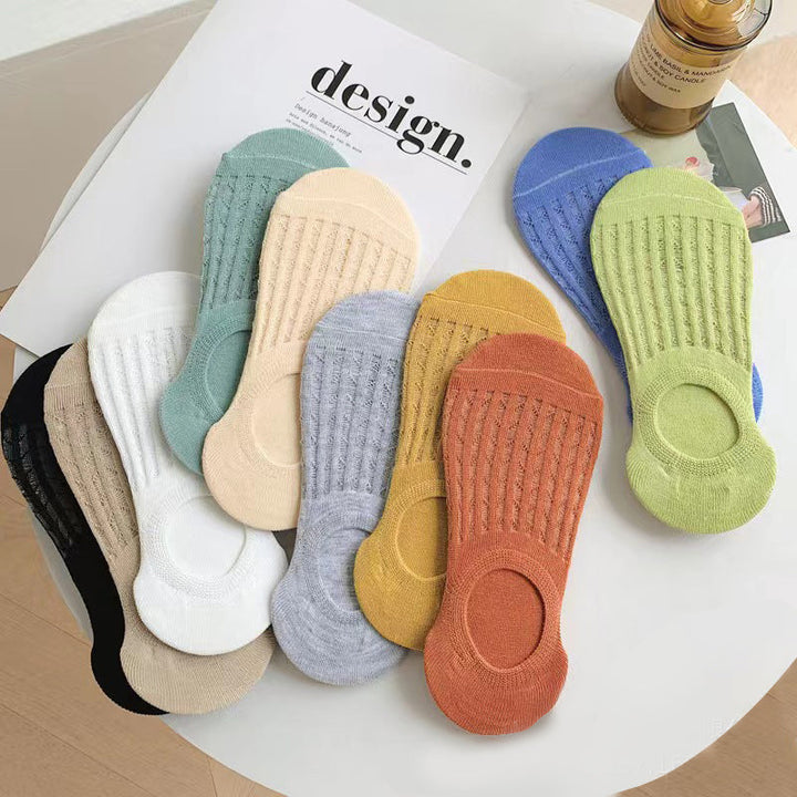 Casual Solid Color Socks