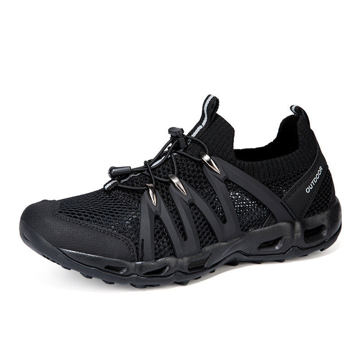 Women's Breathable Outdoor Sneakers with Elastic Quick-Lacing System EB