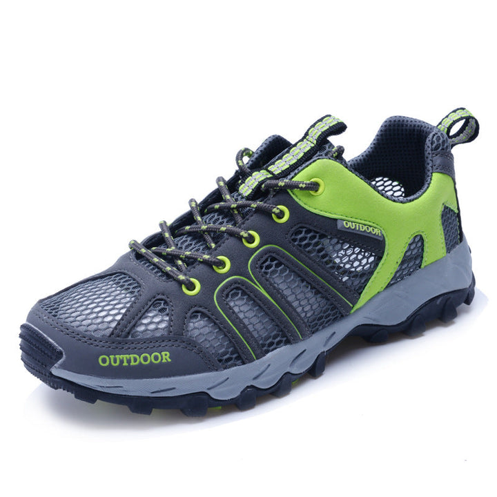 Women's Breathable Outdoor Sneakers with Non-Slip Sole and Elastic Mesh EB