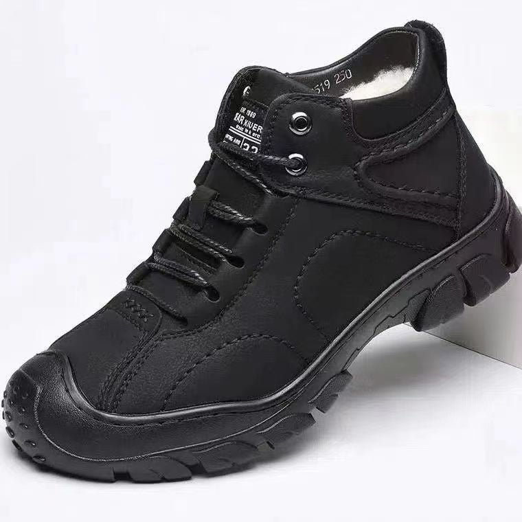 Women's Adventurous Outdoor Ankle Boots with Non-Slip Sole and Warm Lining EB