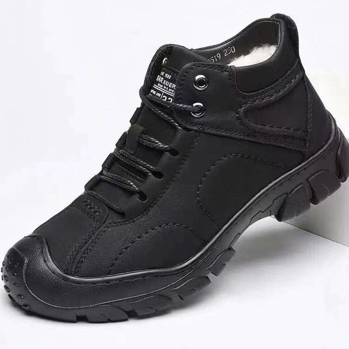 Women's Adventurous Outdoor Ankle Boots with Non-Slip Sole and Warm Lining EB