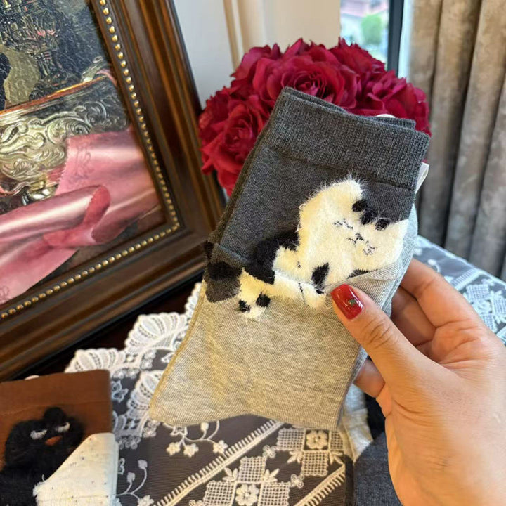 Cartoon Cat Socks