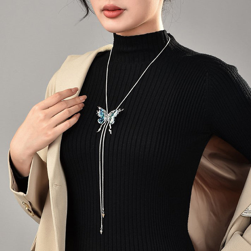 Vintage Butterfly Necklace