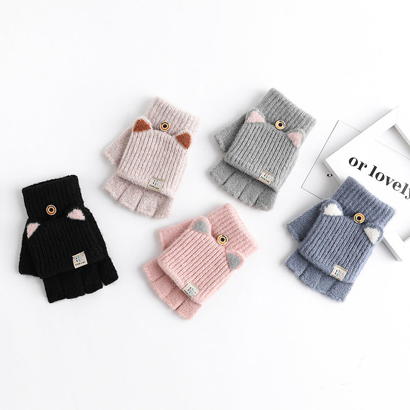 Warm Cartoon Gloves