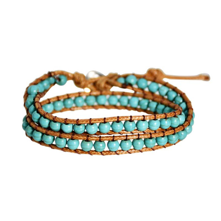 Vintage Ethnic Bead Bracelet