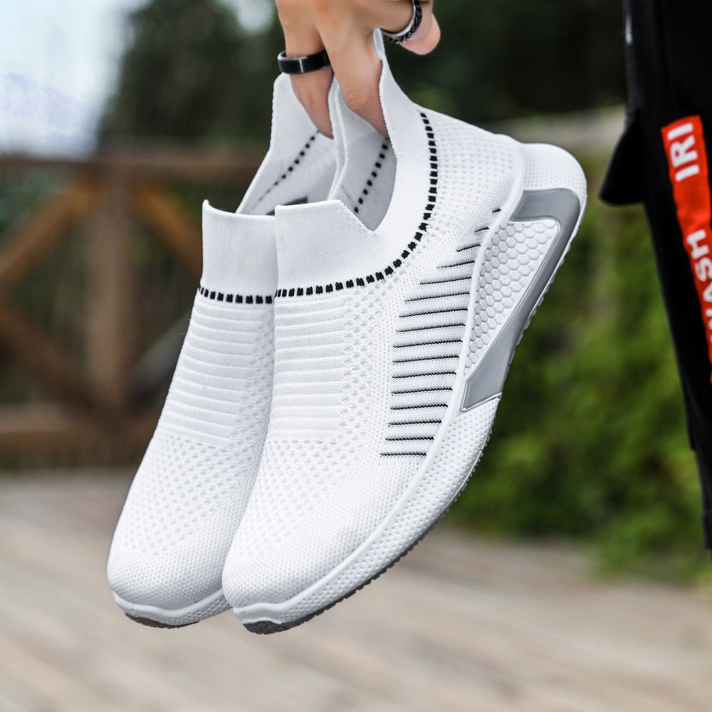 Women's Breathable Slip-On Sports Shoes with Flexible Sole EB
