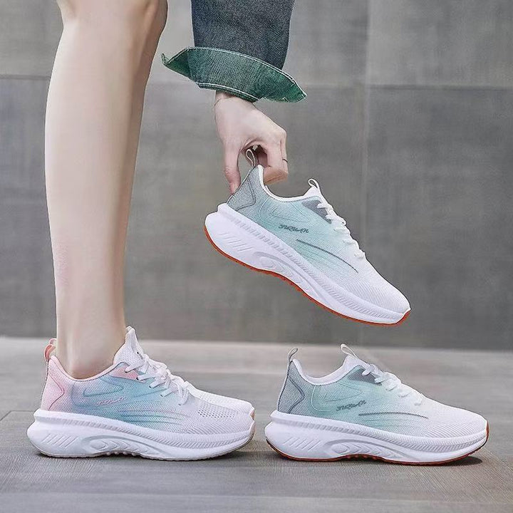Women's Breathable Running Shoes with Shock-Absorbing Sole EB