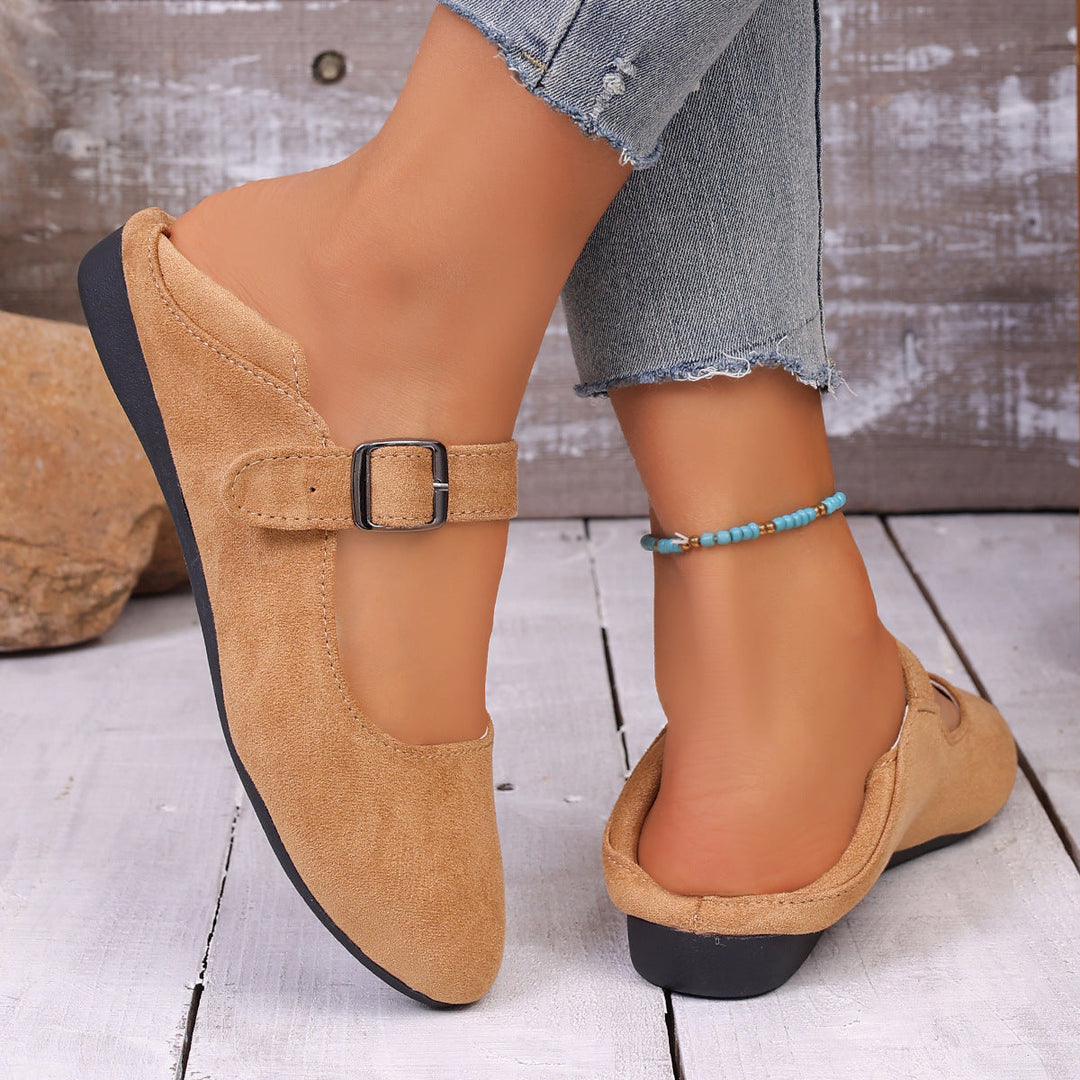 Ladies' Ballerinas with Adjustable Strap and Elegant Design EB