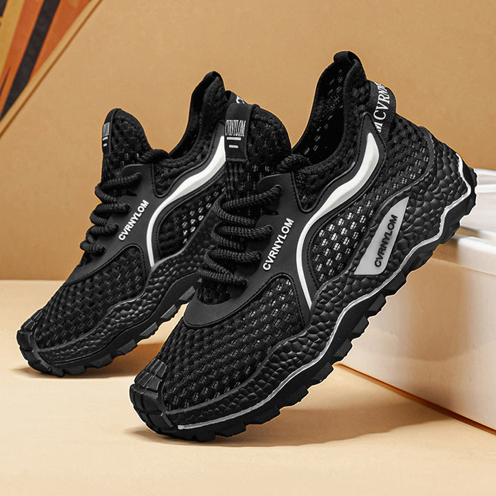 Women's Breathable Sneakers with Flexible Mesh Upper EB