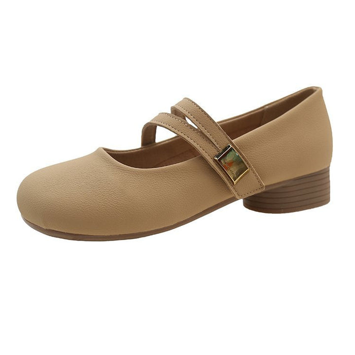 Ladies' Ballerinas with Adjustable Strap and Comfort Sole EB