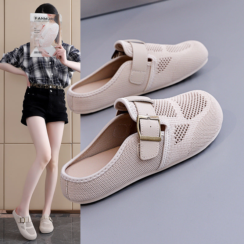 Women's Breathable Slippers with Adjustable Strap EB