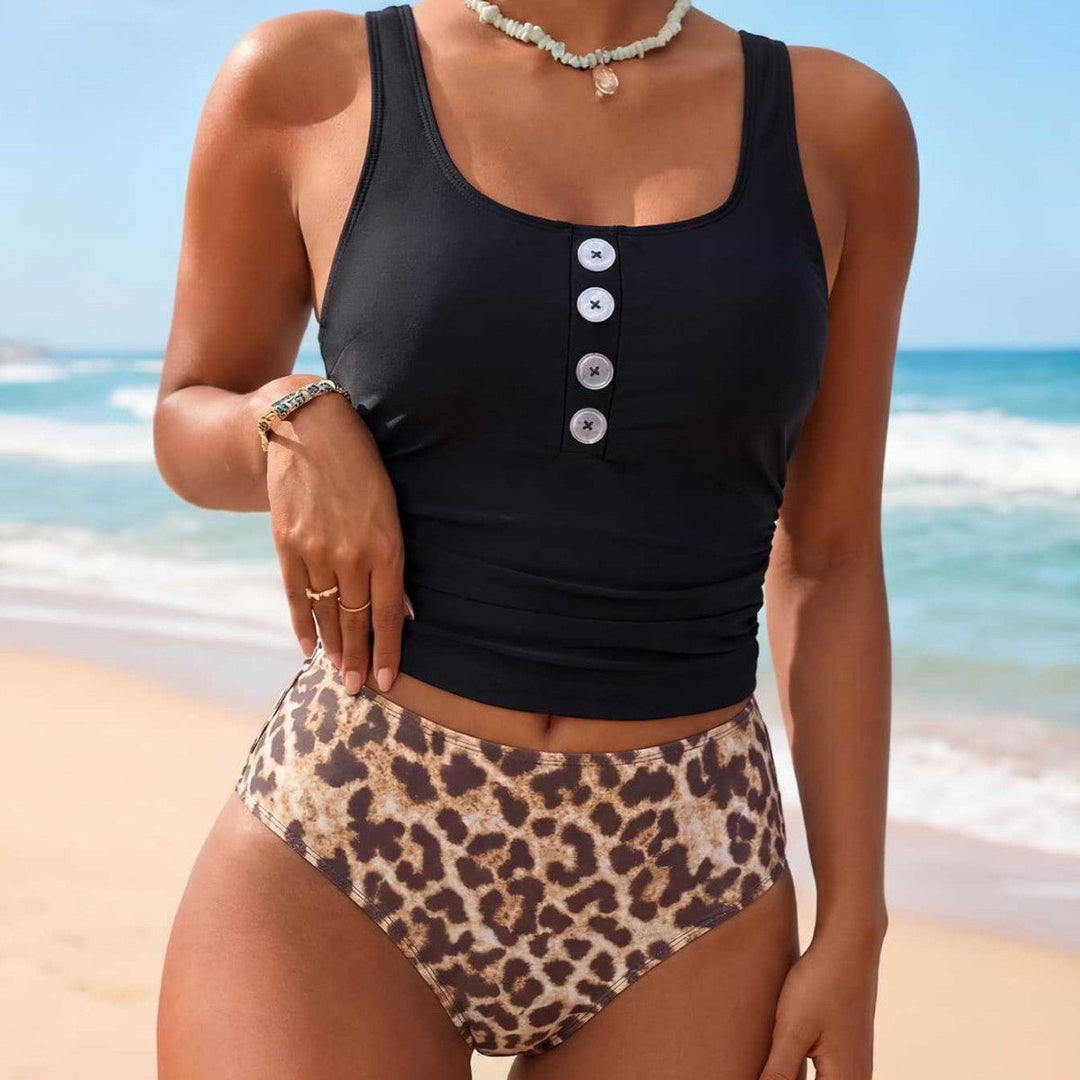 Women's Swimsuit with Floral Design EB