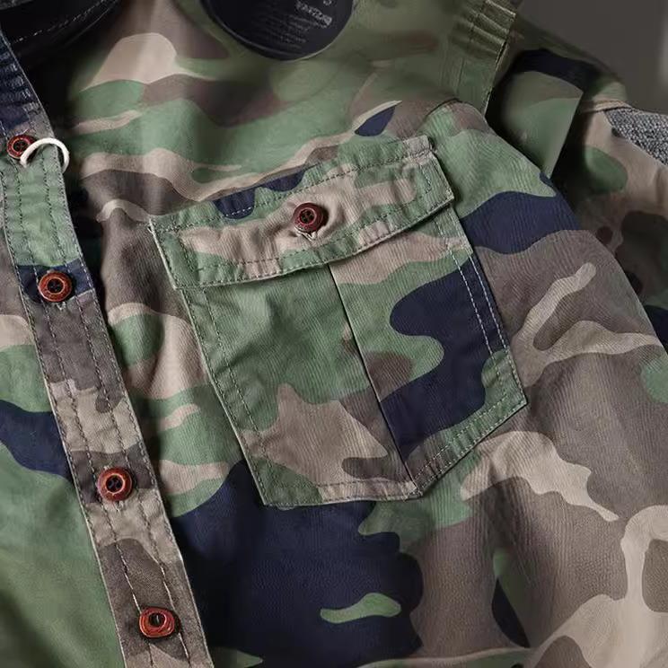 ELENA HARPER™  |  CAMOUFLAGE SHIRT FOR MEN