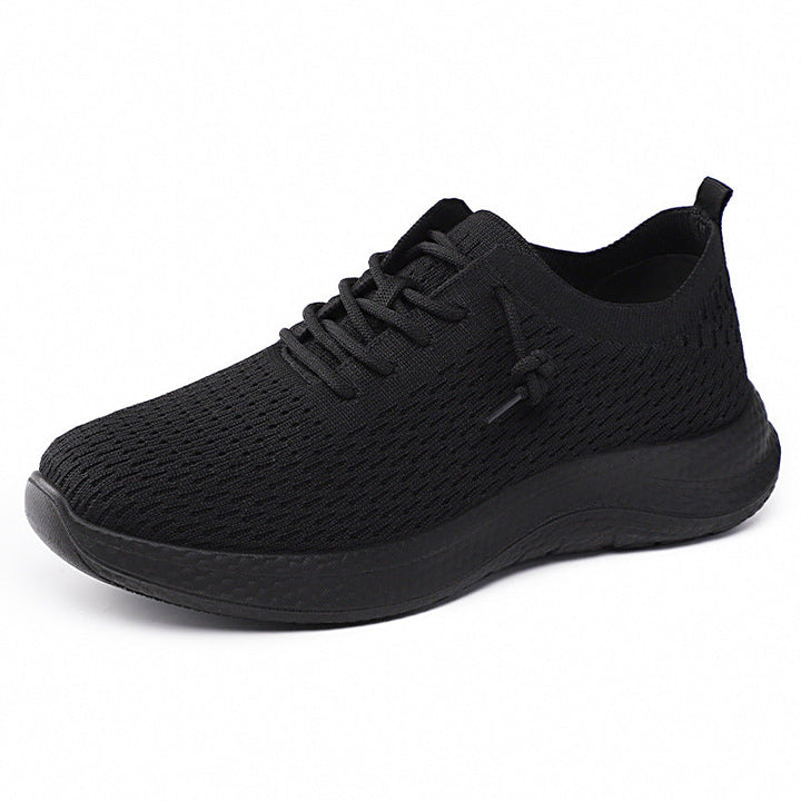 Women's Comfortable and Breathable Running Shoes with Elastic Mesh Upper EB