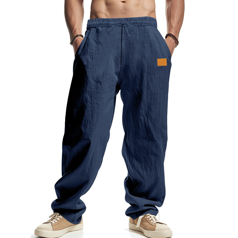 Men's Relaxed Fit Drawstring Pants with Pockets for Ultimate Comfort