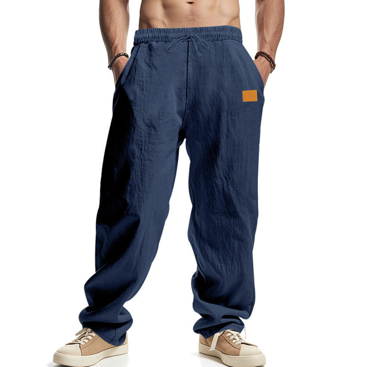 Men's Relaxed Fit Drawstring Pants with Pockets for Ultimate Comfort