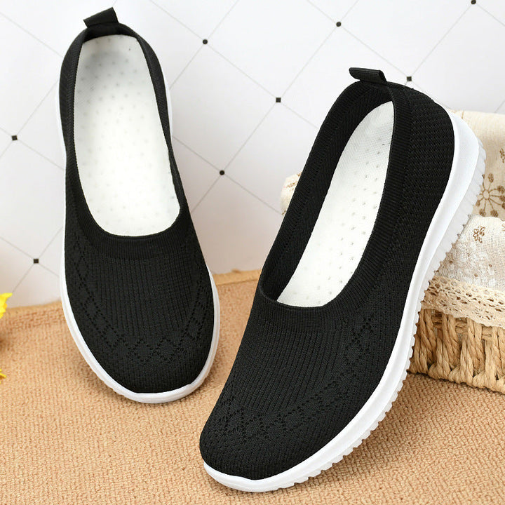 Women's Comfortable and Elastic Slip-On Sneakers EB