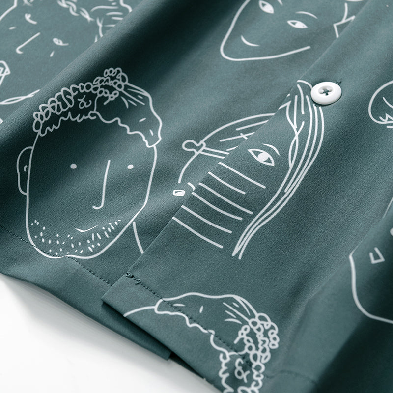 Cuban Summer Shirt for Men - Elena Harper