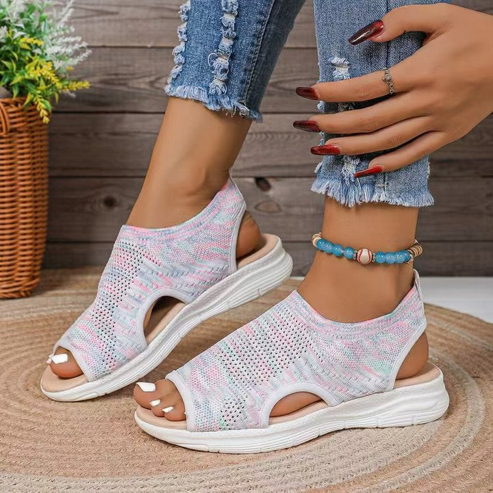 Women's Breathable Sandals with Elastic Comfort EB