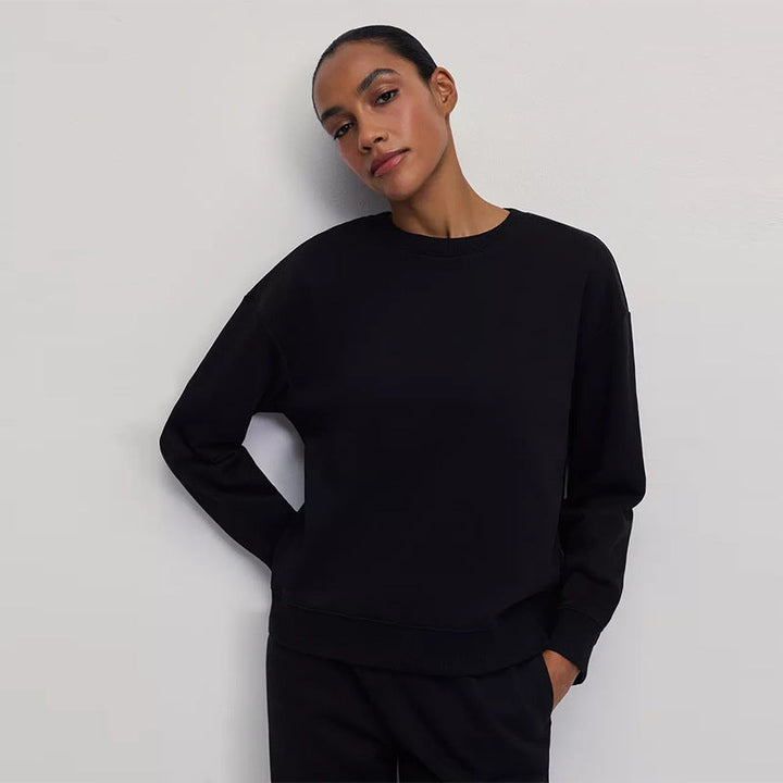 Women's Comfortable Oversized Sweatshirt with Casual Cut EB