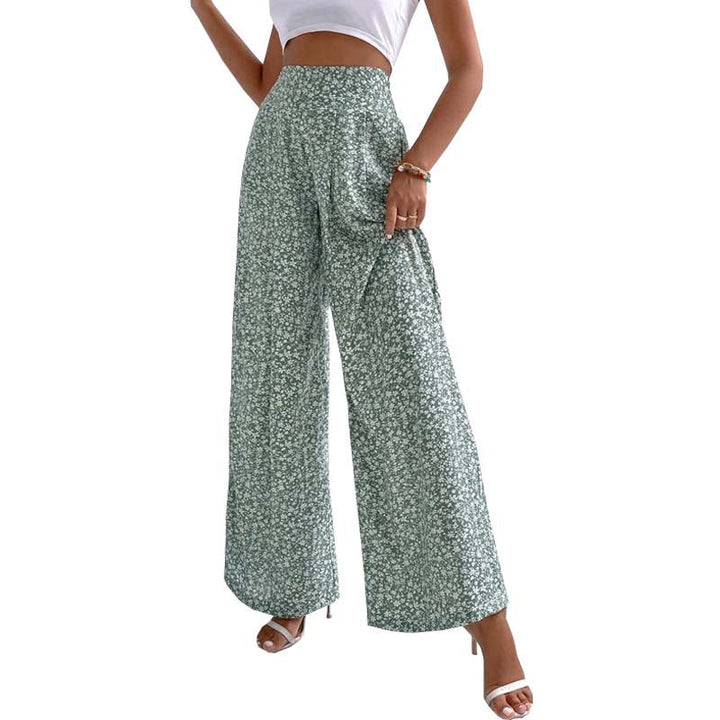 Casual Floral Pants