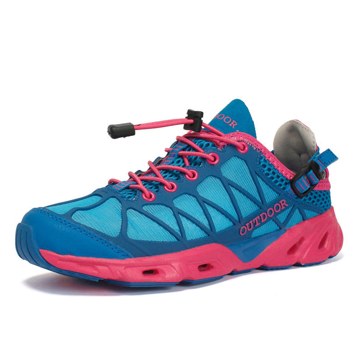 Women's Breathable Outdoor Sneakers with Innovative Quick-Lacing System EB