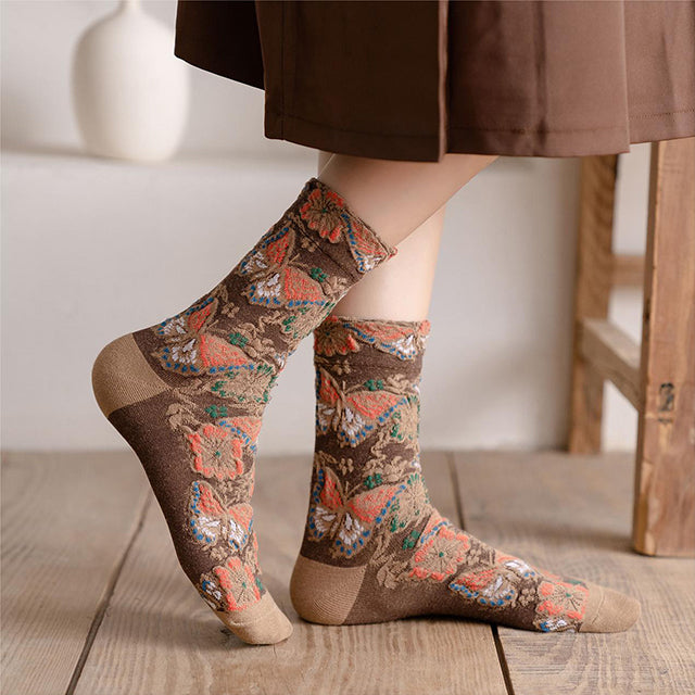 Vintage Casual Socks