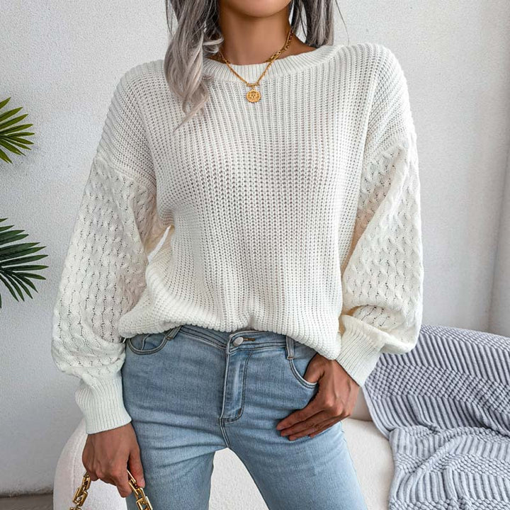 Casual Knit Pull Over in Solid Color