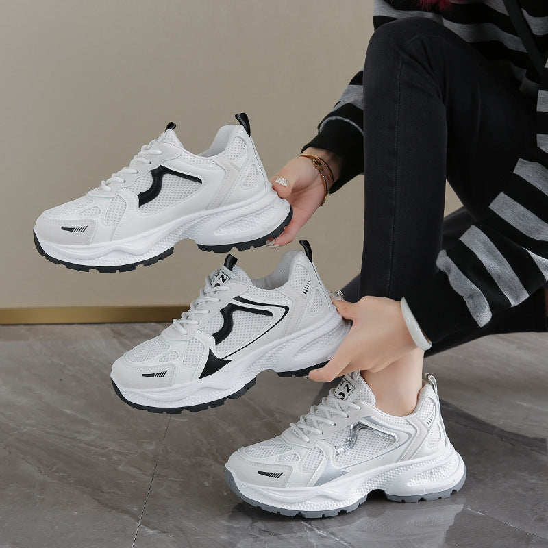 Women's Breathable Sports Sneakers with Ergonomic Cushioning and Flexible Upper EB