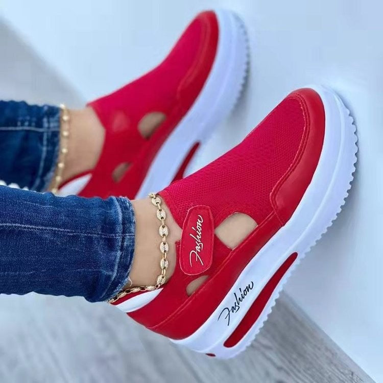 Women's Breathable Sneakers with Elastic Removable Insole EB