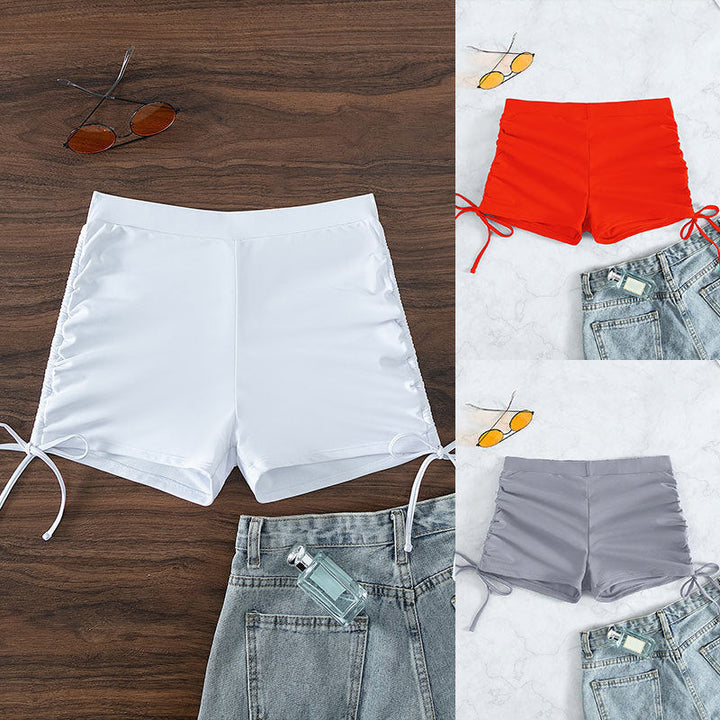 Women's Swim Shorts with Adjustable Side Ties EB