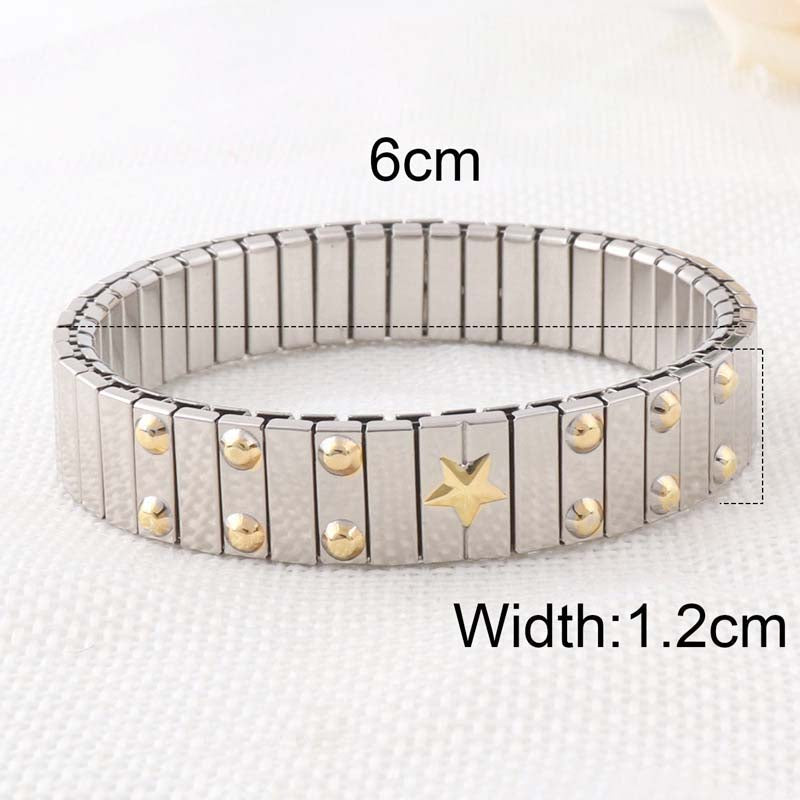 Bohemian Style Stretch Bracelet