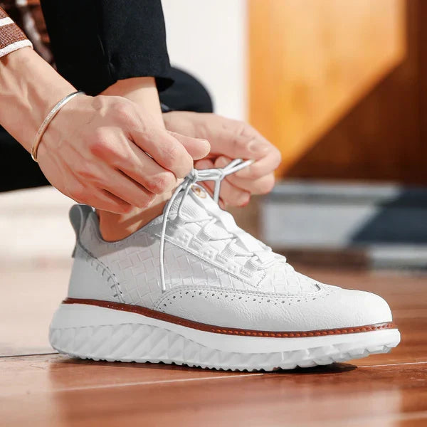 ELENA HARPER™  |  PREMIUM LEATHER SNEAKERS
