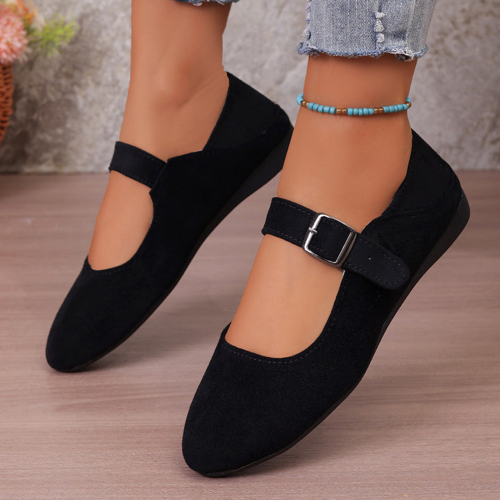 Ladies' Ballerinas with Adjustable Strap and Elegant Design EB