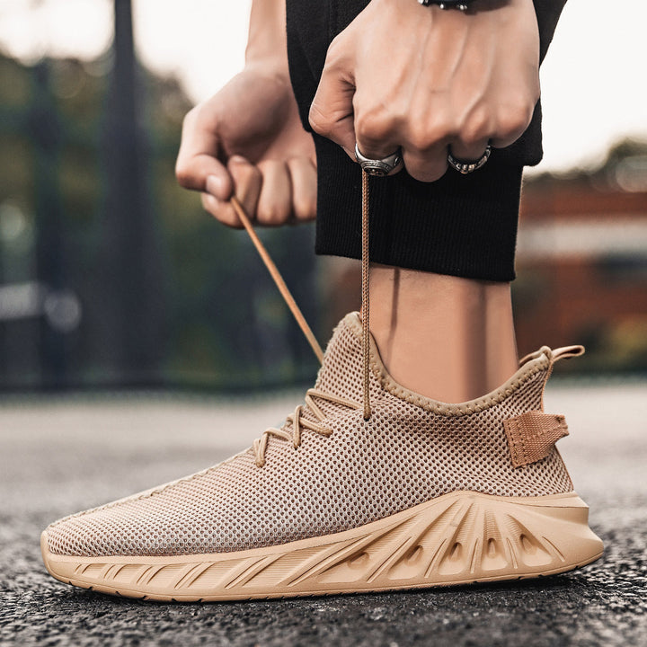 Women's Breathable Sneakers with Elastic Quick Closure EB