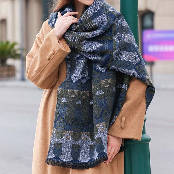 Vintage Ethnic Warm Scarf