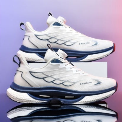 Women's Breathable Running Shoes with Innovative Quick-Lacing System and Cushioned Sole EB