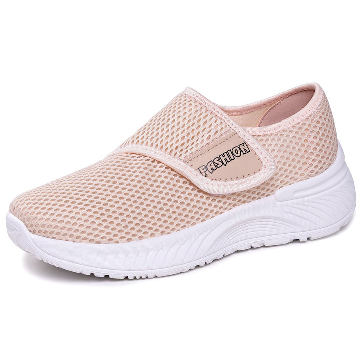 Women's Breathable Slip-On Sneakers with Elastic Closure EB
