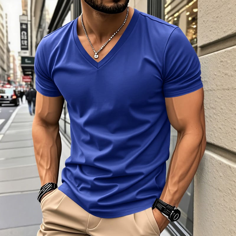 ELENA HARPER™  |  MEN'S COTTON TOUCH FABRIC SHIRT