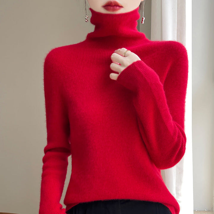 Women's Slim Fit Turtleneck Sweater