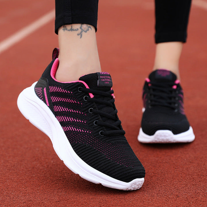 Women's Breathable Performance Running Shoes with Cushioned Sole and Flexible Upper EB