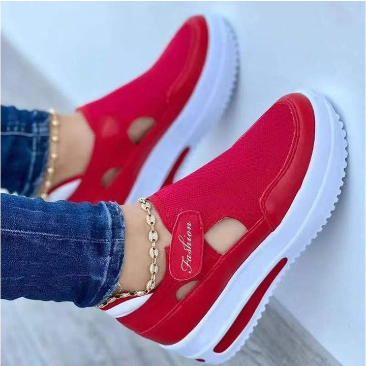 Women's Breathable Slip-On Sneakers with Comfortable Design EB