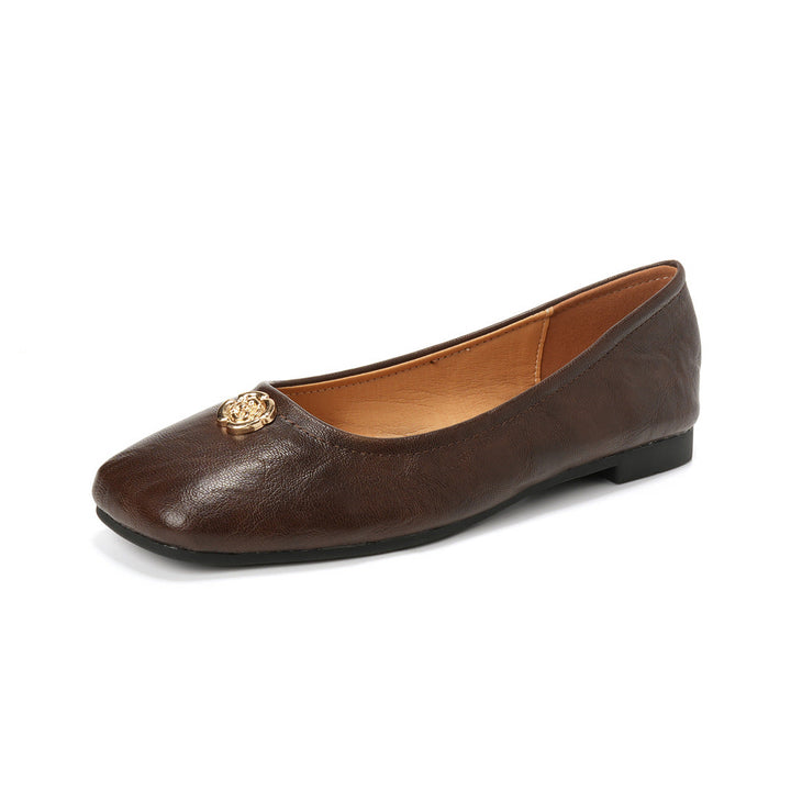 Women's Ballerinas with Decorative Jewelry Detail EB