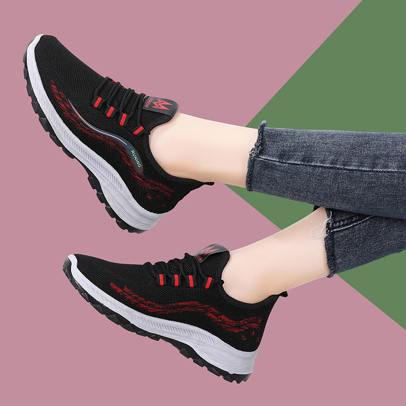 Women's Breathable Fitness Sneakers with Non-Slip Outsole EB
