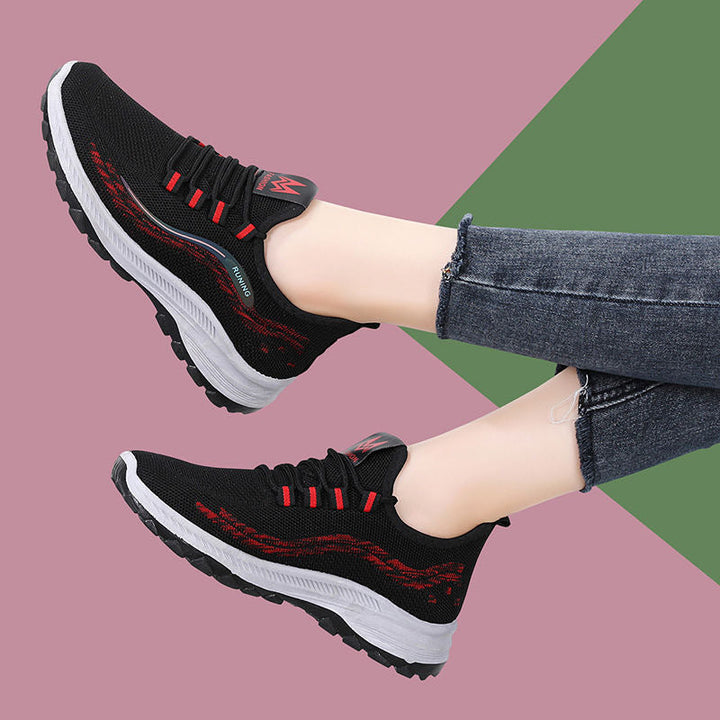 Women's Breathable Fitness Sneakers with Non-Slip Outsole EB