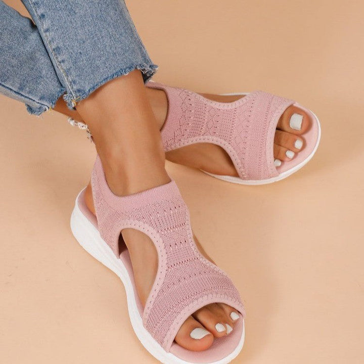 Women's Breathable Sandals with Elastic Comfort EB