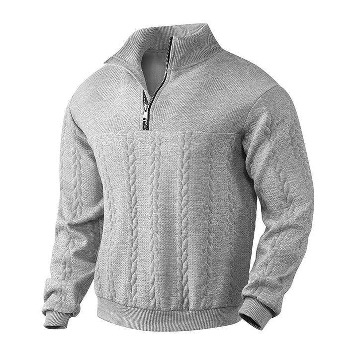Benn | Pullover with Quarter Zip