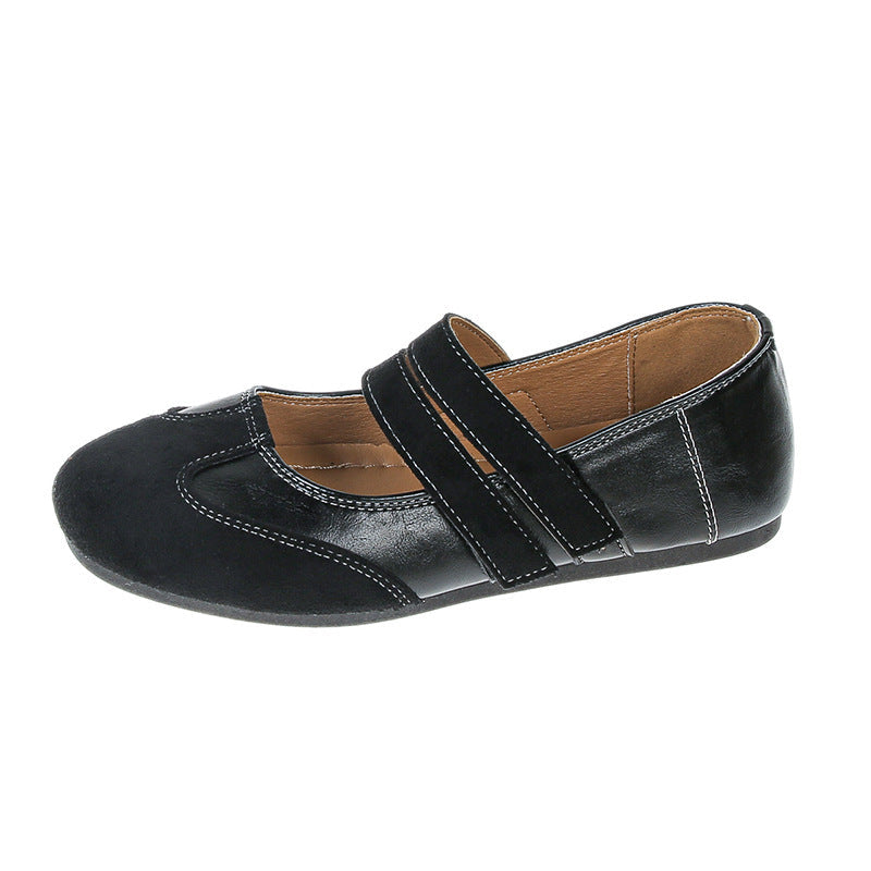 Ladies' Ballerina Shoes with Double Adjustable Strap R&B