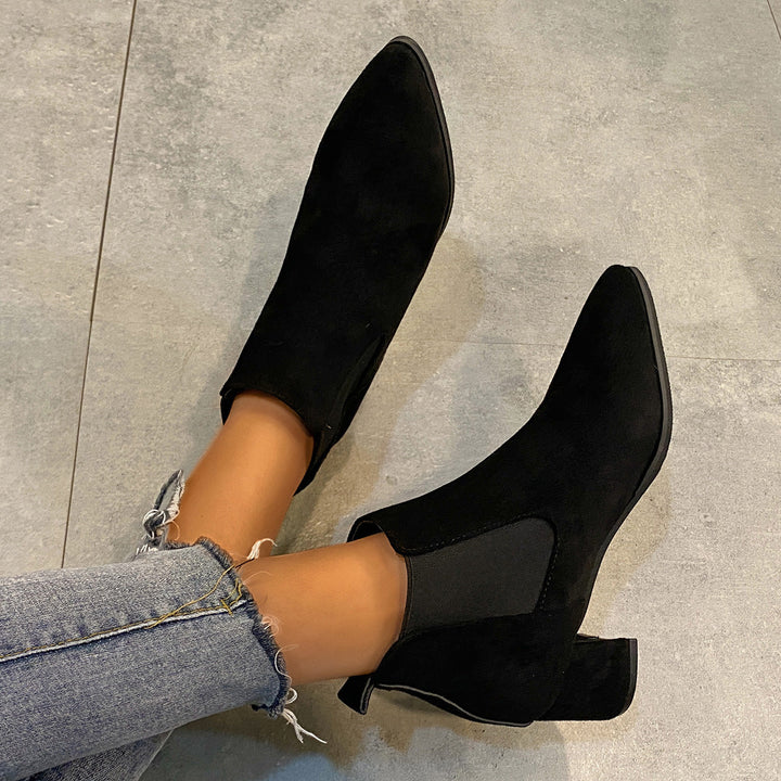 Women's Ankle Boots with Non-Slip Sole and Comfortable Fit