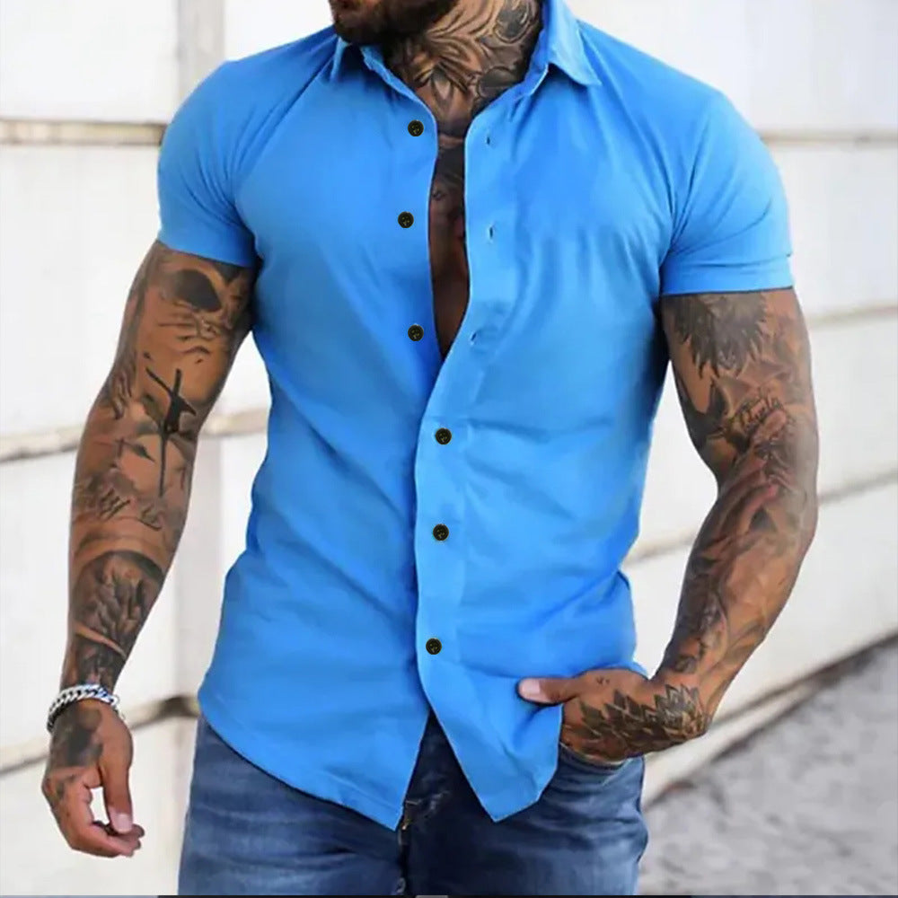 Slim Fit Shirt for Men - Elena Harper